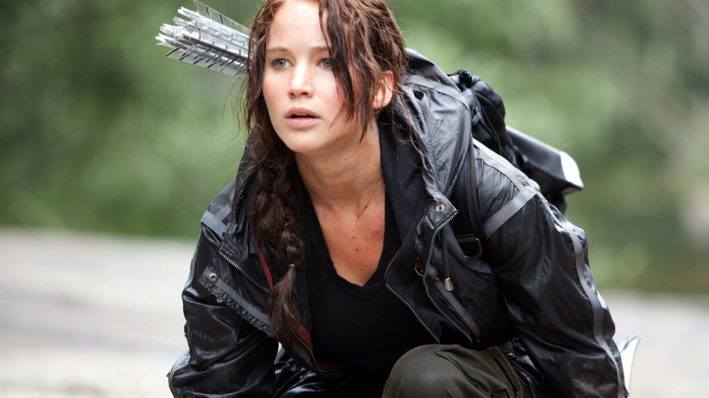 In Hunger Games Katniss' call to adventure is when she hears her sister's name in the lottery.