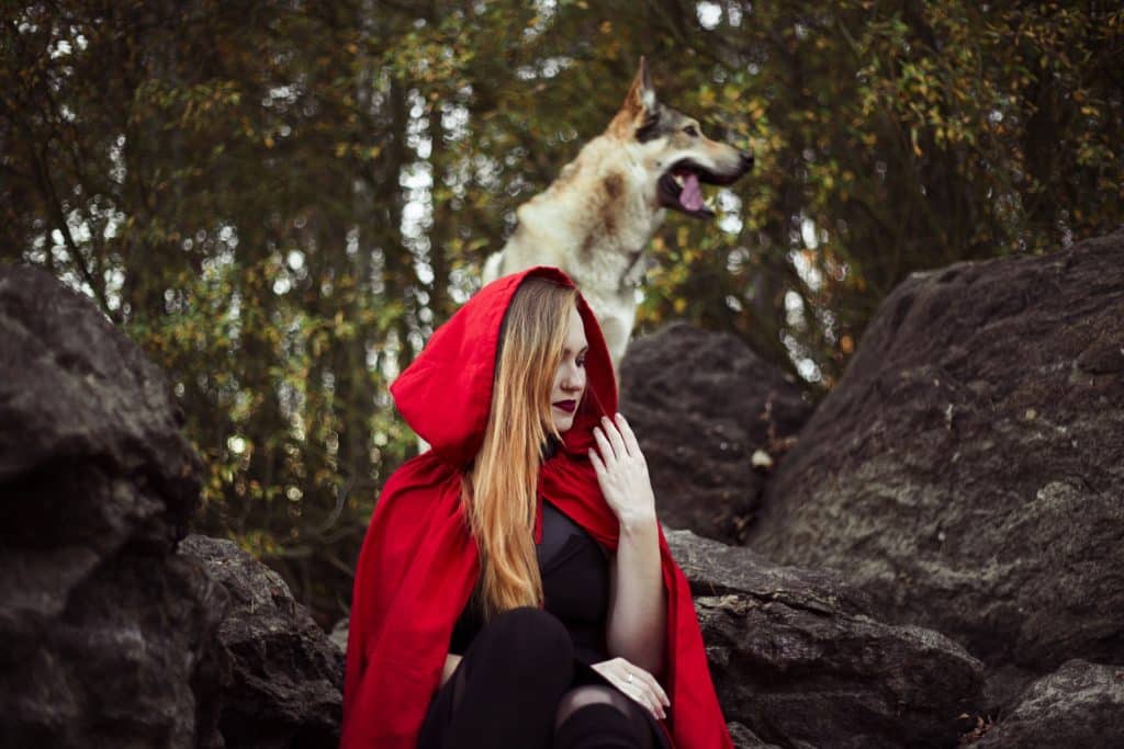 What's the Inciting Incident in the Little Red Riding Hood?